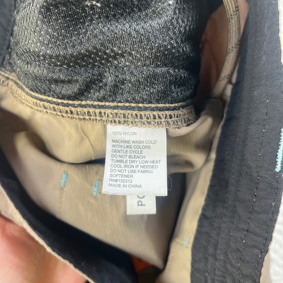 Howler Brothers Horizon Hybrid Shorts Mens 34 Brown Nylon Ripstop Fishing Hiking - Picture 10 of 12